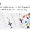 Call for applications for the European Public Sector Award - EPSA 2015