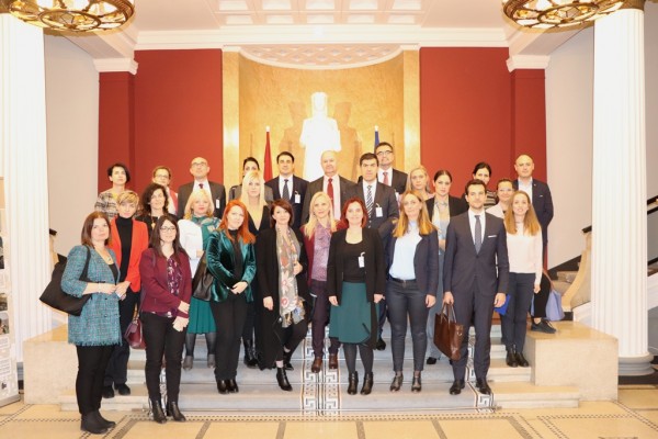 Working Visit to the State Chancellery and Cross-Sectoral Coordination Centre of Government of Republic ...