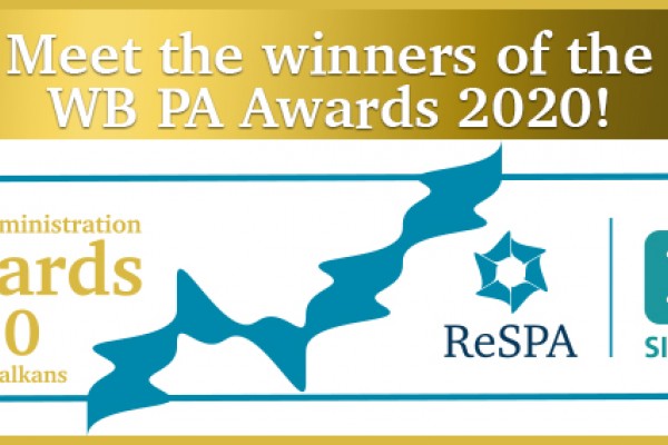 Meet the winners of the first Western Balkans Public Administration Award contest!
