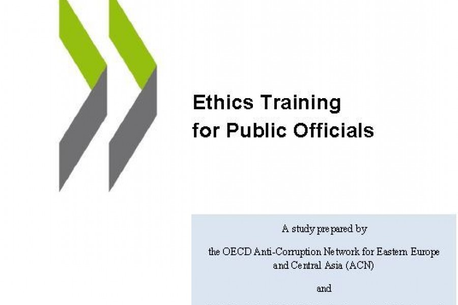Ethics Training for Public Officials – A publication by OECD 
