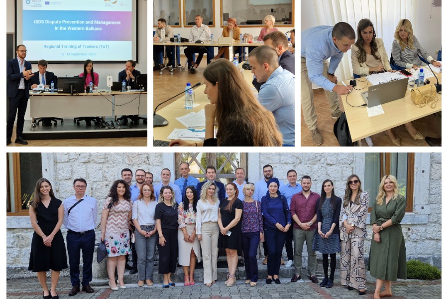 Regional Training of Trainers on “Dispute prevention and management in the Western Balkans”: Enhancing Regional Expertise for an Investor-Friendly Environment