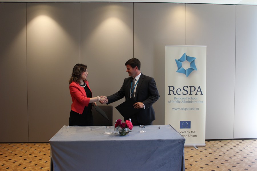 ReSPA and Ministry of Public Administration of the Republic of Slovenia signed the MoU 2.jpg