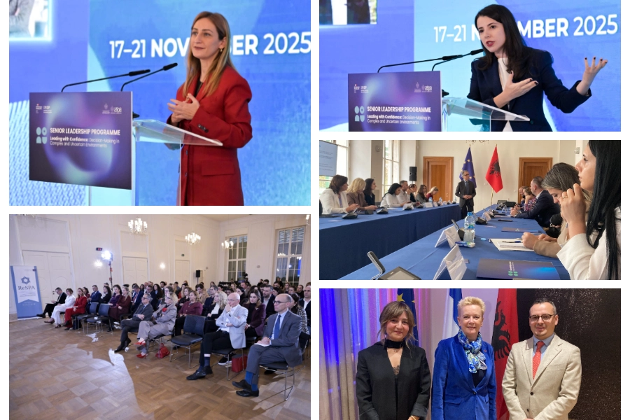 ReSPA-supported senior executive programme brings INSP expertise to Albania: five days of high-level training on decision-making, EU law-making and European funds