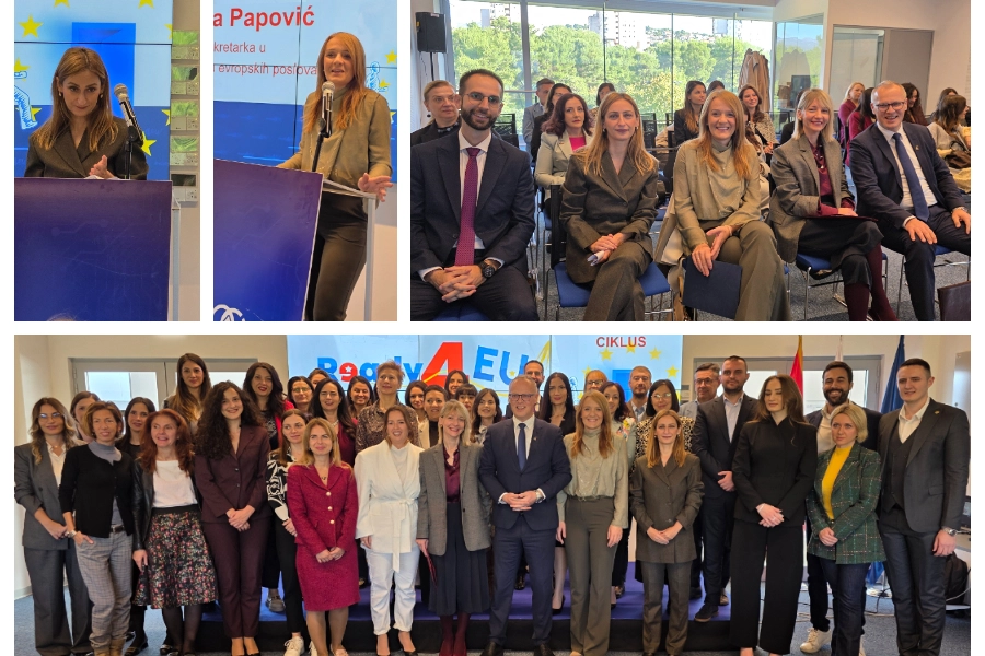 Launch of the Second Cycle of the “Ready4EU” Training Programme in Montenegro