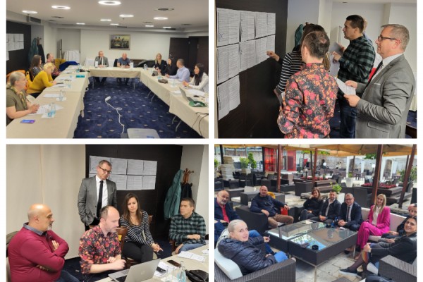 CAF Self-assessment team of the Public Administration Reforms Coordinator’s Office of Bosnia and Herzegovina (PARCO) developed Action Plan at the final CAF Workshop