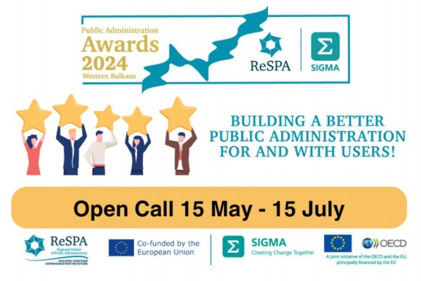 Public Administration Awards 2024 in the Western Balkans – Call Open by 15 July 2024!