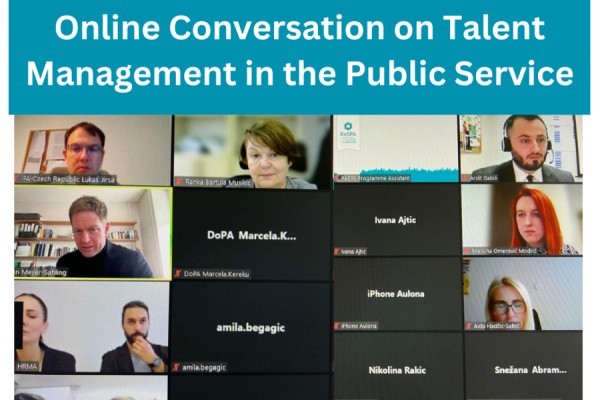 Online Conversation Raised Awareness of the Importance of Talent Management in the Public Service 