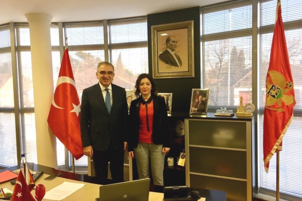 ReSPA Director Ms Ratka Sekulovic met with Ambassador of Turkey to Montenegro H.E. Mr Serhat Galip