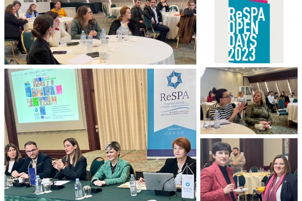 Handjiska-Trendafilova: Turning ReSPA motto into reality: Open Days with our stakeholders offer avenues for joint regional initiatives to advance PAR Agenda