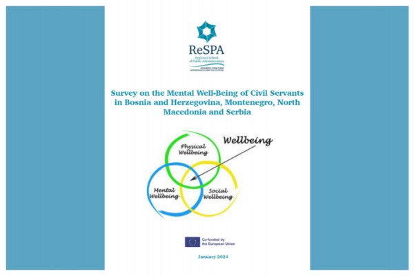 Our Well-Being Matters: ReSPA Presented the Results of the Mental Well-Being of Civil Servants Survey 