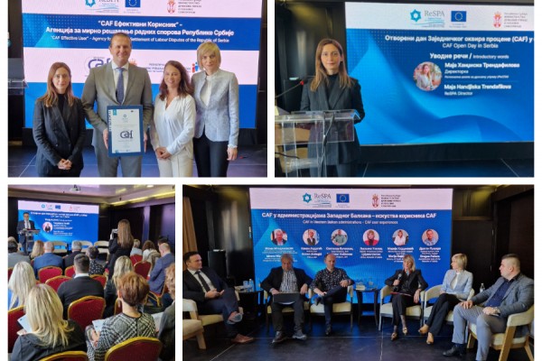 CAF Open Day in Serbia: A multitude of Serbian public institutions converge towards excellence and better public services