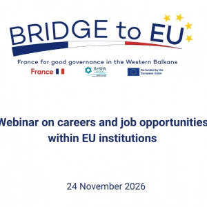 Webinar on careers and job opportunities within EU institutions 